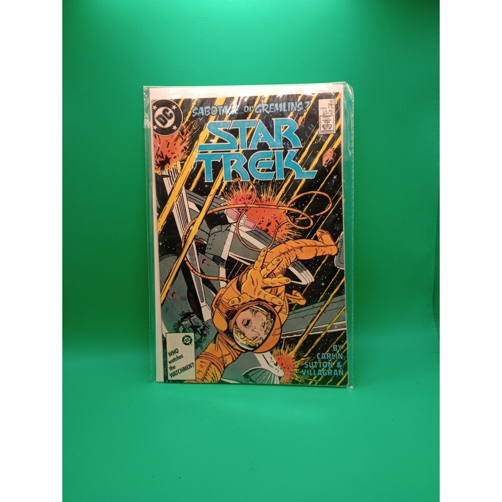 Star Trek Dc Comic Book Sabotage.. Or Gremlins? By Carlin Sutton And Villagran